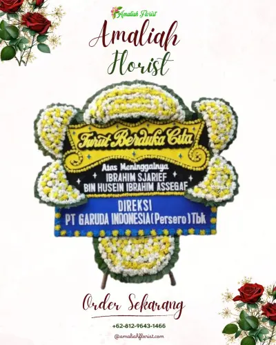 Papan Bunga Duka di Babakansari